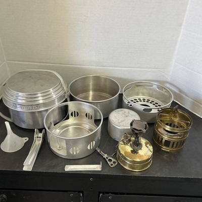 Sigg Tourist + SVEA 123 Swedish Camp Backpack Cooking Set And Stove.