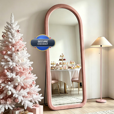 Neuweaby Full Length Mirror 56X20 Arch Floor Mirror Stand Arched Full Body