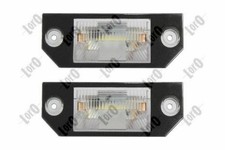 2x ABAKUS 017-12-900LED Kennzeichenbeleuchtung für FORD Focus II Schrägheck