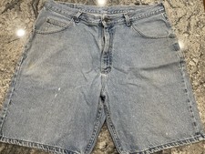 Vintage Y2K Wrangler Denim Jean Shorts Size 36 Mens