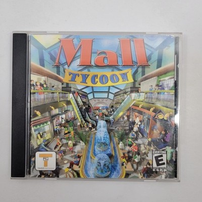 Mall Tycoon 2002 PC CD-ROM Computer Video Game Disc (Good)