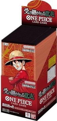 フクオカ スペシャルBOX&ONEPIECE Carrying on His Will Booster Box OP-13 ONE PIECE Card Japanese
