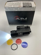 Aim Sports Compact Flashlight 220 Lumens Quick Release Mount