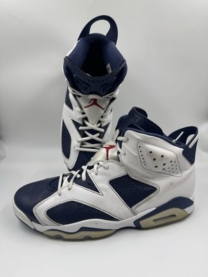 Air Jordan Olympic 2024 Sneaker Shoes CT8529-164 White/Mdnight Navy Size 13