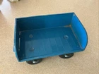 Vintage Tonka Blue Airline Transport Wagon Cart