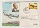 5/3/1976 Jersey Flown Cover - RAFM HA1 - R.J. Mitchell CBE, AMICE, FRAeS