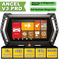 Bidirectional Scanner Automotive Full System OBD2 Diagnostic Tool ABS Bleeding