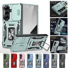 Military-grade Shockproof Stand Case Sliding Cover For Galaxy Z Fold7 /Fold6 /5