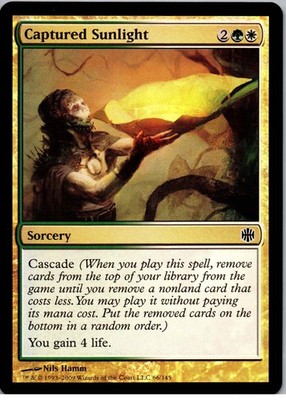 Captured Sunlight - C - Alara Reborn - 66 - NM - Foil