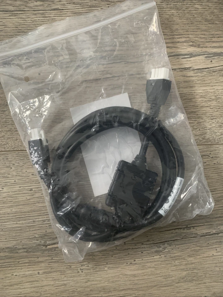 Zebra 4 Slot Cradle Assembly Genuine DC Power Cord Cable CBL-DC-381A1-01 - Image 4 of 4
