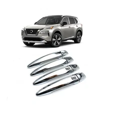 4Pcs Chrome Door Handle Cover Molding Trim Cover Fit For Nissan Rogue 2021-2023