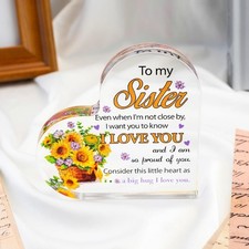 Sisters Gifts from Sister Birthday Gifts Ideas Big Sister Gift for Girls from Br