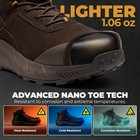 Men Waterproof Composite Toe Work Boots Lightweight Comfortable Safety Boots