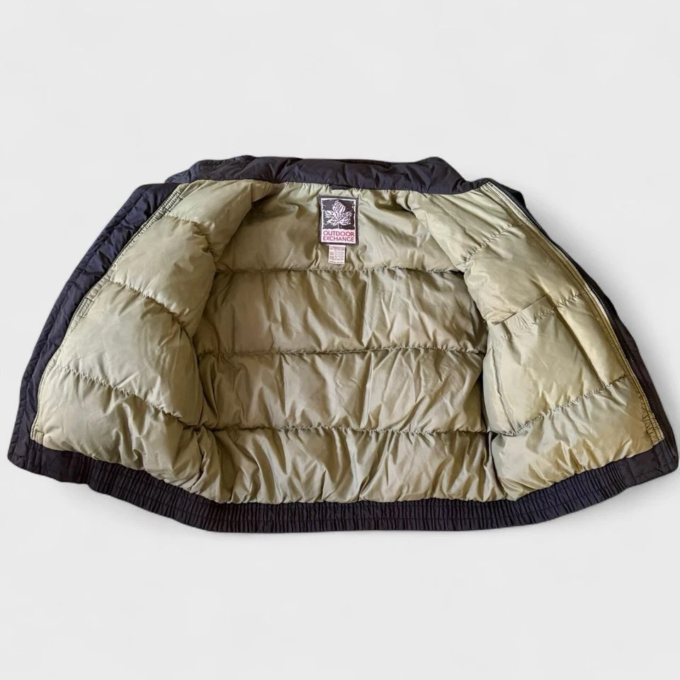 VTG Women Oversized Boxy Down Feather Puffer Tactical Utility Gorp warm coat L - Image 2 of 4