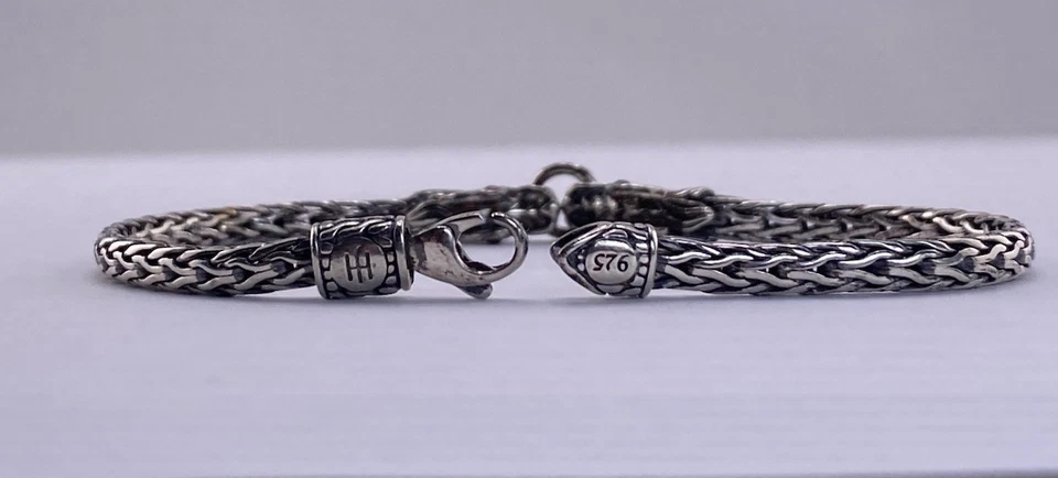 Brazalete John Hardy Naga Dragón Dos Cabezas Rubí 7 pulgadas Foto 4 de 4