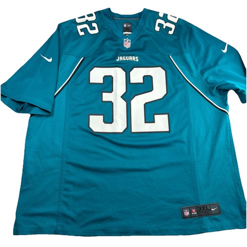 Nike Jacksonville Jaguars Jersey Sz 3XL Teal NFL Maurice Jones-Drew #32 On Field