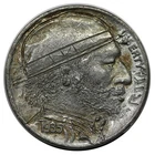 1935 Hobo Nickel carved Buffalo Nickel