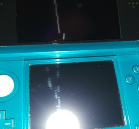 Aqua Blue 3DS with USB-C Capture Card & Controller Mod