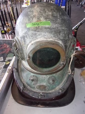 Vintage  Original 1949  Navy Diving Helmet  Korea