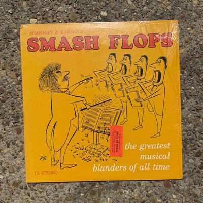 Richard M. Sherman & Milton Larsen Smash Flops 12'' Black Vinyl LP Stereo