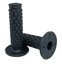 Black Pro Taper Pillow Top Grips for Dirt Bike Motorcyclye Twist Throttle