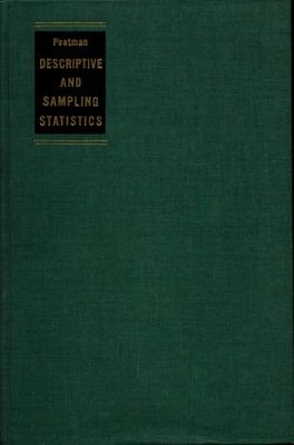 Descriptive and Sampling Statistics