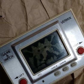 Nintendo Game and Watch Vermin Junk Retro Japan Game