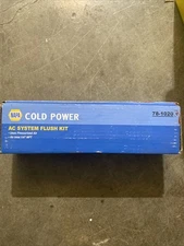 Napa a/c Flush Kit Cold Power  Uses Compressed Air. Air Inlet 1/4” Not
