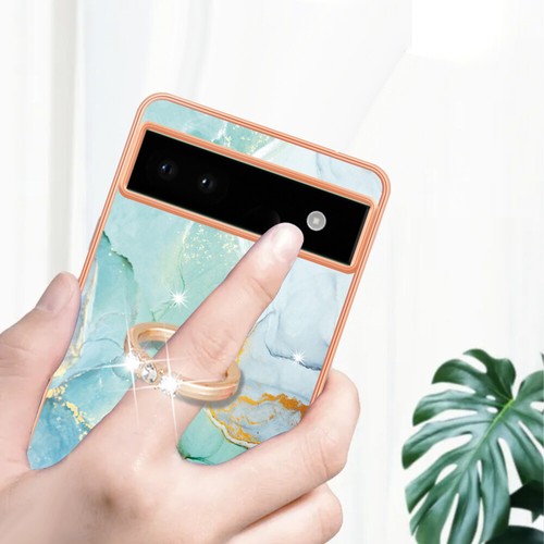 For Google Pixel 9 Pro XL 9A 8A 7A 6A Shockproof Ring Stand TPU Soft Phone Case - 第 4/28 張圖片