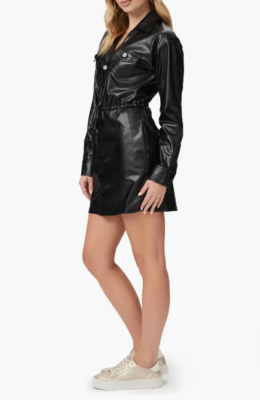 Paige Erin Ultra-Soft Vegan Leather Minidress Black Size Medium, Large NWT $269 | eBay Paige Erin Ultra-Soft Vegan Leather Minidress Black Size Medium, Large NWT $269 | eBay