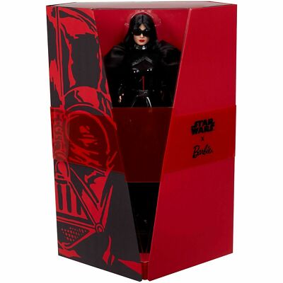 Star Wars x Barbie ダース・ベイダー フィギュア マテル 2019 Star Wars Darth Vader X Barbie, NRFB, (GHT80) Non-Mint Box