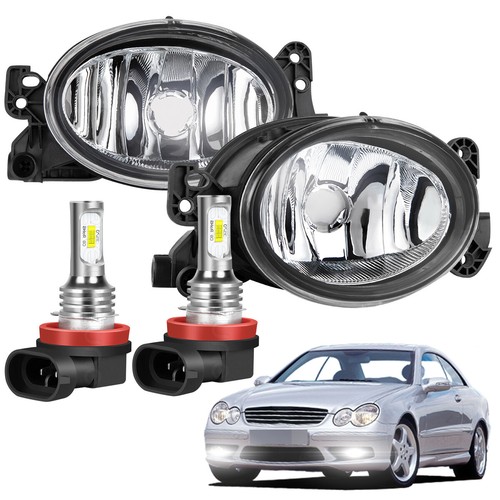 Pair of Front Fog Driving Lamp Light For Mercedes Benz CLK E ML Class RH + LH - 第 1/20 張圖片