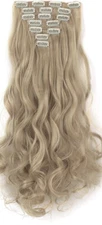 Onedor 20” Curly Full Head Extensions 7pc 140g se-002- 27XH613 New Never Opened