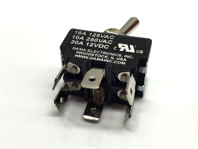 30 Amp Toggle Switch DPDT On-On, Toggle - Canada