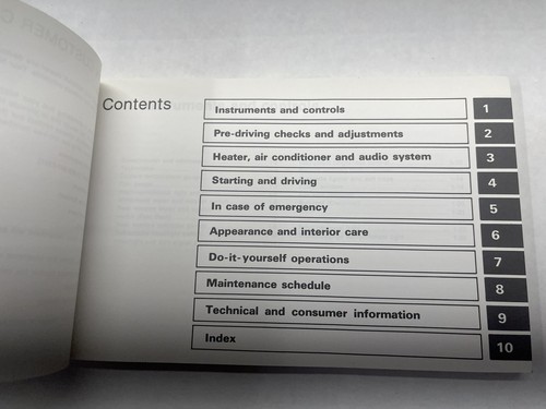 1993 Nissan 240SX Original Owners Manual Great Condition - Picture 3 of 4