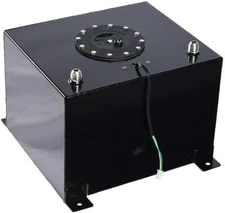 8 GALLON ALUMINUM RACING/DRIFTING FUEL CELL GAS TANK+LEVEL SENDER CAP NEW