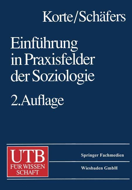 Thumbnail - Einführung In Praxisfelder Der Soziologie | Buch | 9783322866677