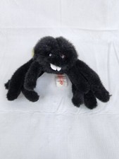 Russ Berrie Spooky Spider Posable Plush Halloween Hanging Stuffed Animal Toy
