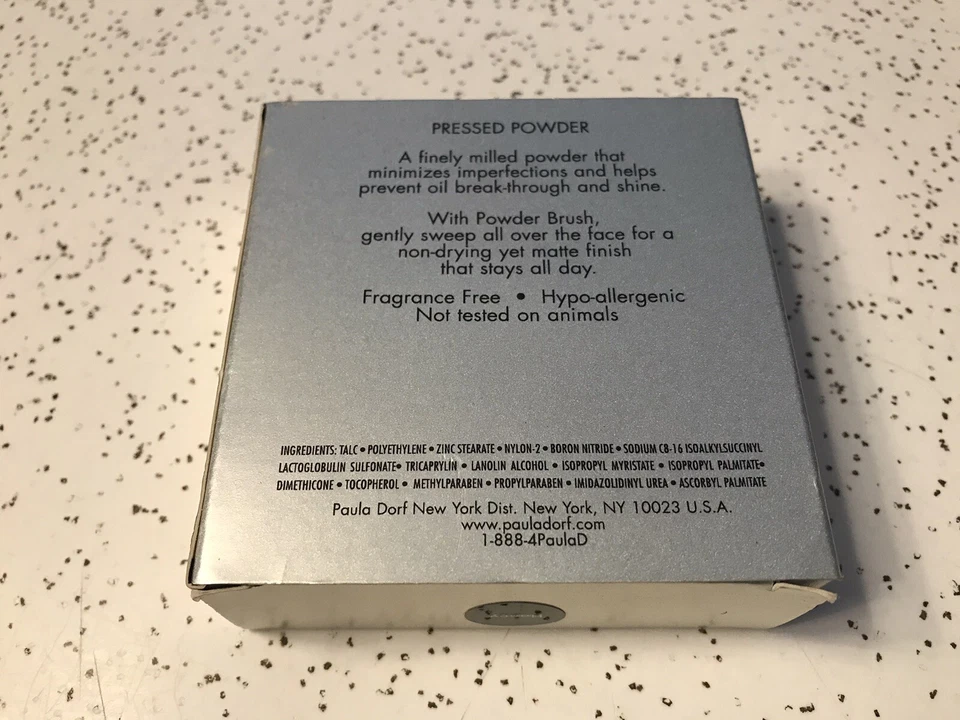 Polvo Prensado Compacto Paula Dorf Color Miel Nuevo En Caja Foto 4 de 4