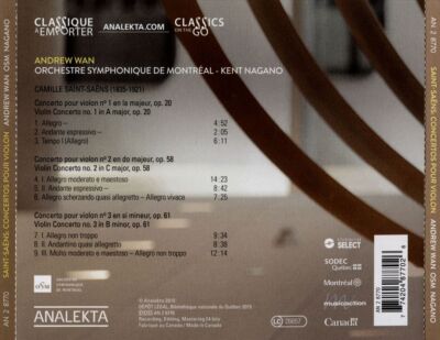 SAINT-SA NS: COMPLETE VIOLIN CONCERTOS NEW CD