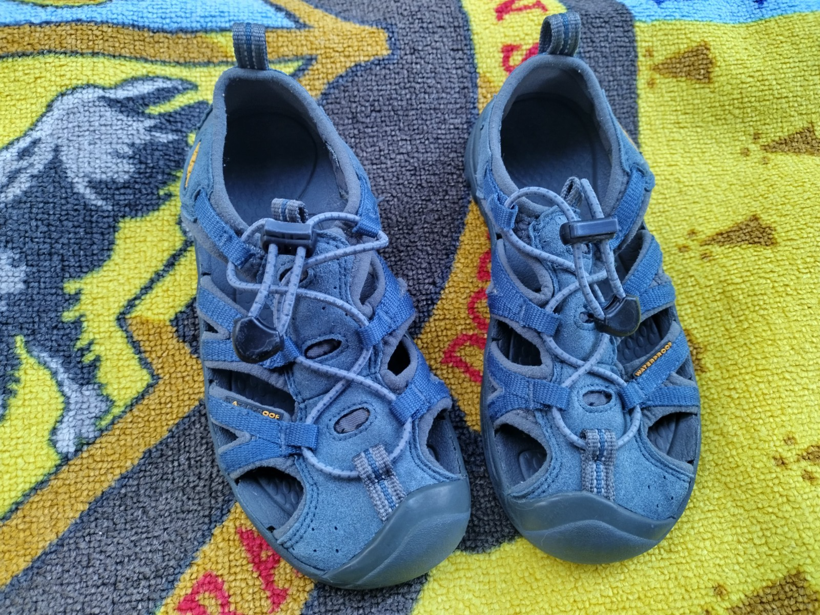 Scarpe sandali Keen KANYON sport acquatici punta chiusa bambini ragazzi taglia 2 giovani