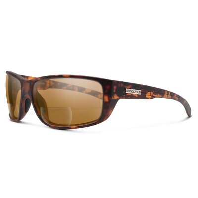 Suncloud Polarized Milestone +1.50 Matte Tortoise Polar Brown