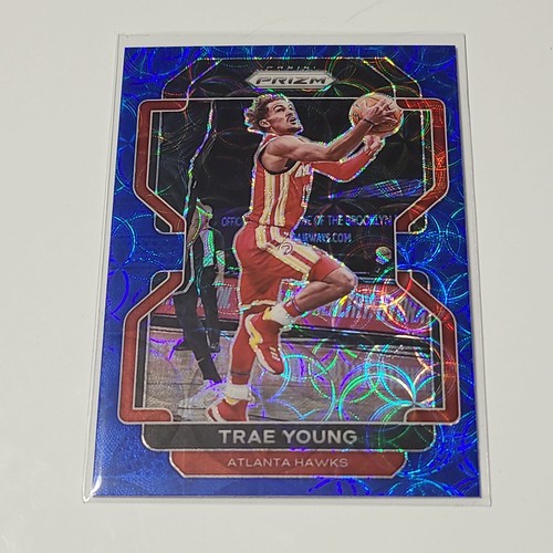 2021 Trae Young 08/39 Prizm Blue Choice  🔥
