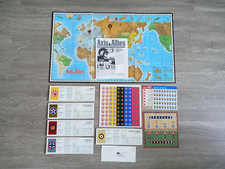 Axis Allies 1984 Replacement Board Game Parts Pieces Lot of Cardboard