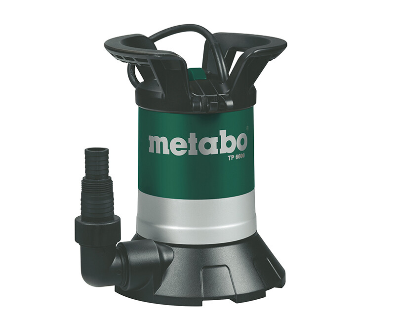Metabo Tp 6600 Trasparente Acqua Immergibili Pompa 250W 240V MPTTP6600