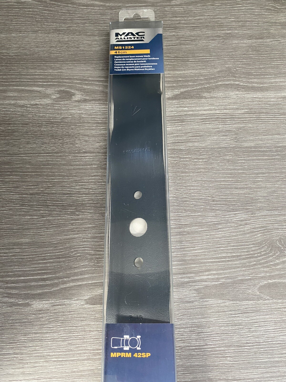 Macallister 41cm Replacement Lawn Mower Blade (MS1224) MPRM 42sp eBay
