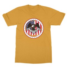 Eagle Freedom American Flag 4th Of July Patriotic Unisex T-Shirt