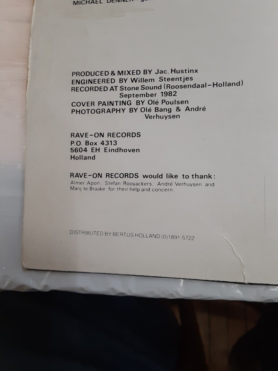 Mercyful Fate LP - Mercyful Fate / 1982 NL Rave-On RMLP-002 MEGA