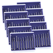 10-100Pcs Dental FG Tungsten Steel Carbide Burs Drill High-Speed Handpiece ZNP