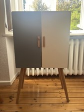Produktbild - Aufbewahrung Schrank weiß grau